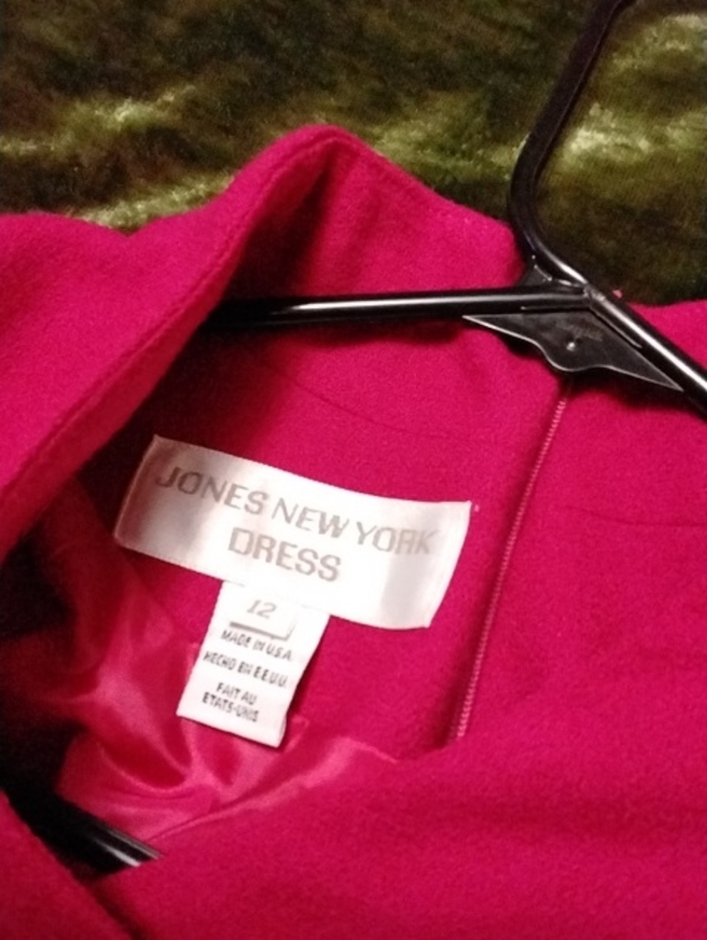 Vintage? Jones Of New York Wool Dress Tags Still On Sleeve